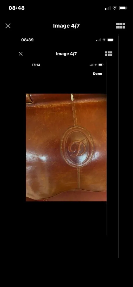 Very large Quality Leather Hold All - Image 4