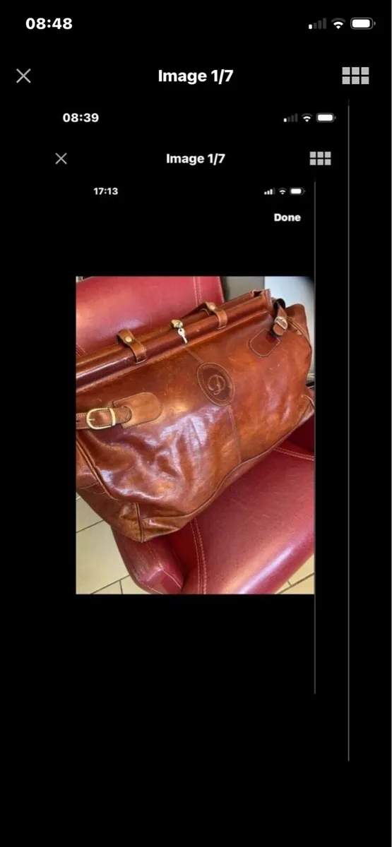 Very large Quality Leather Hold All - Image 1