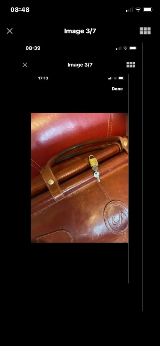 Very large Quality Leather Hold All - Image 3