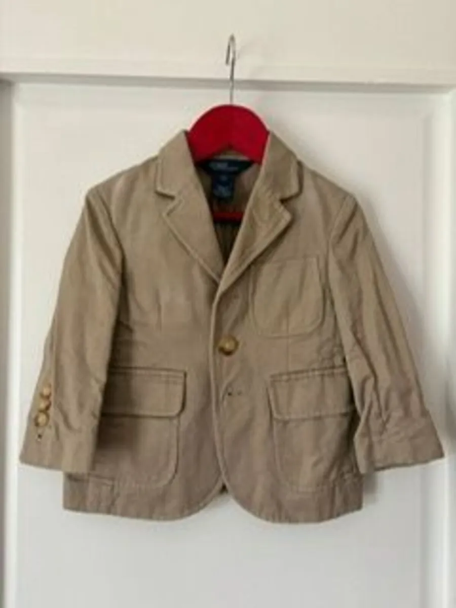 Ralph Lauren Cream Blazer age 2-3 - Image 1