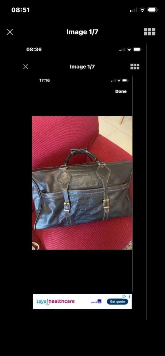 Large Leather Gold All - Image 1