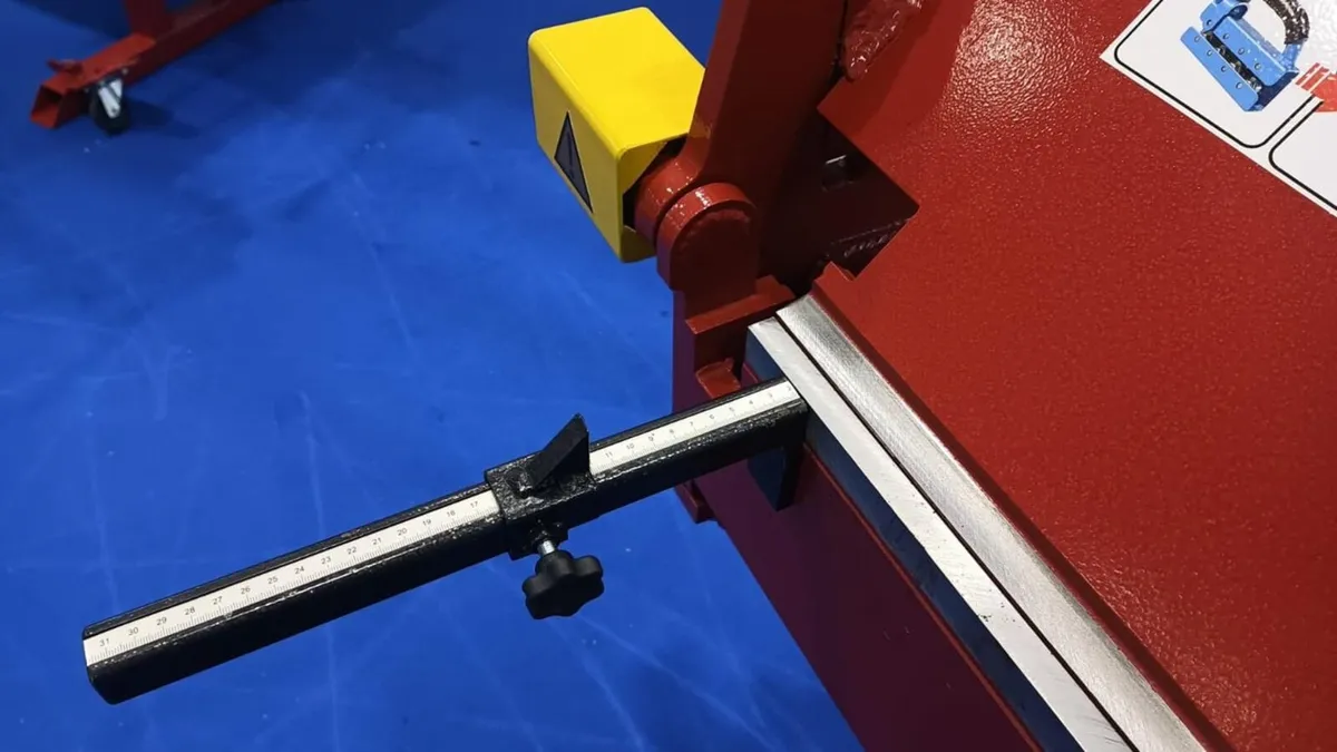 Magnetic measuring gauge sheet metal folder 36cm - Image 2