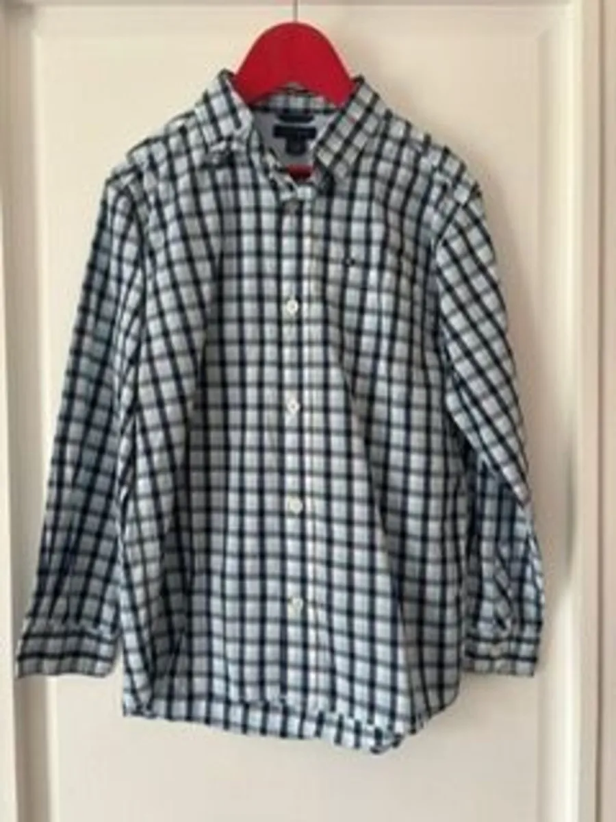 Tommy Hilfiger Check Shirt age 7-8 - Image 1