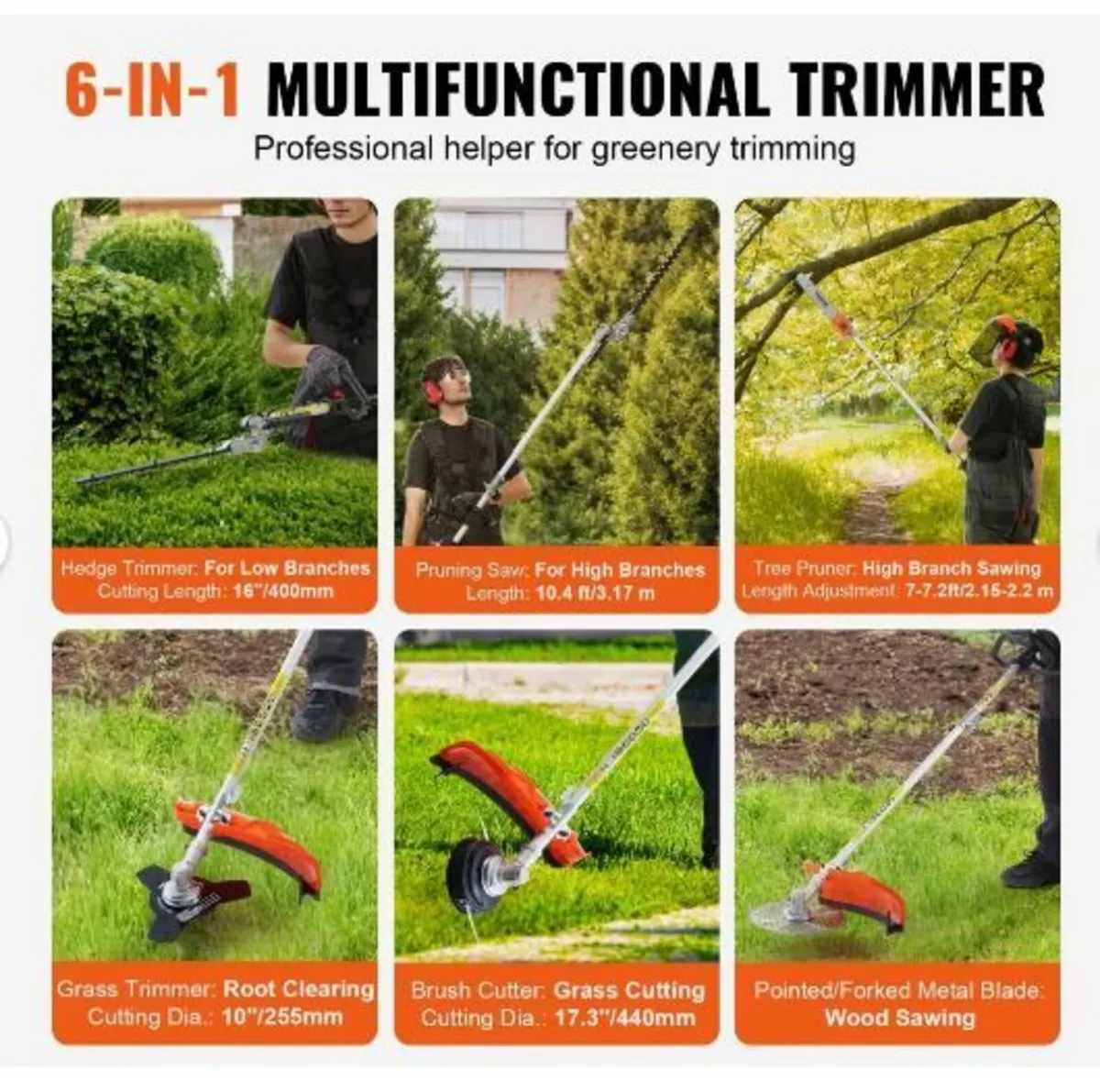 52CC 6-in-1 Multi-Functional Trimming Tools - Image 4