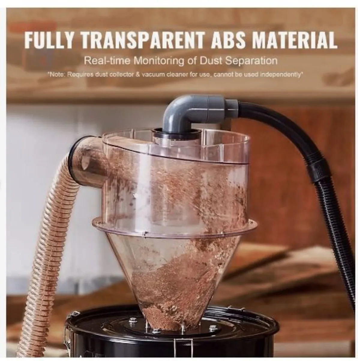 Cyclone Dust Separator with Metal Tank - Image 4