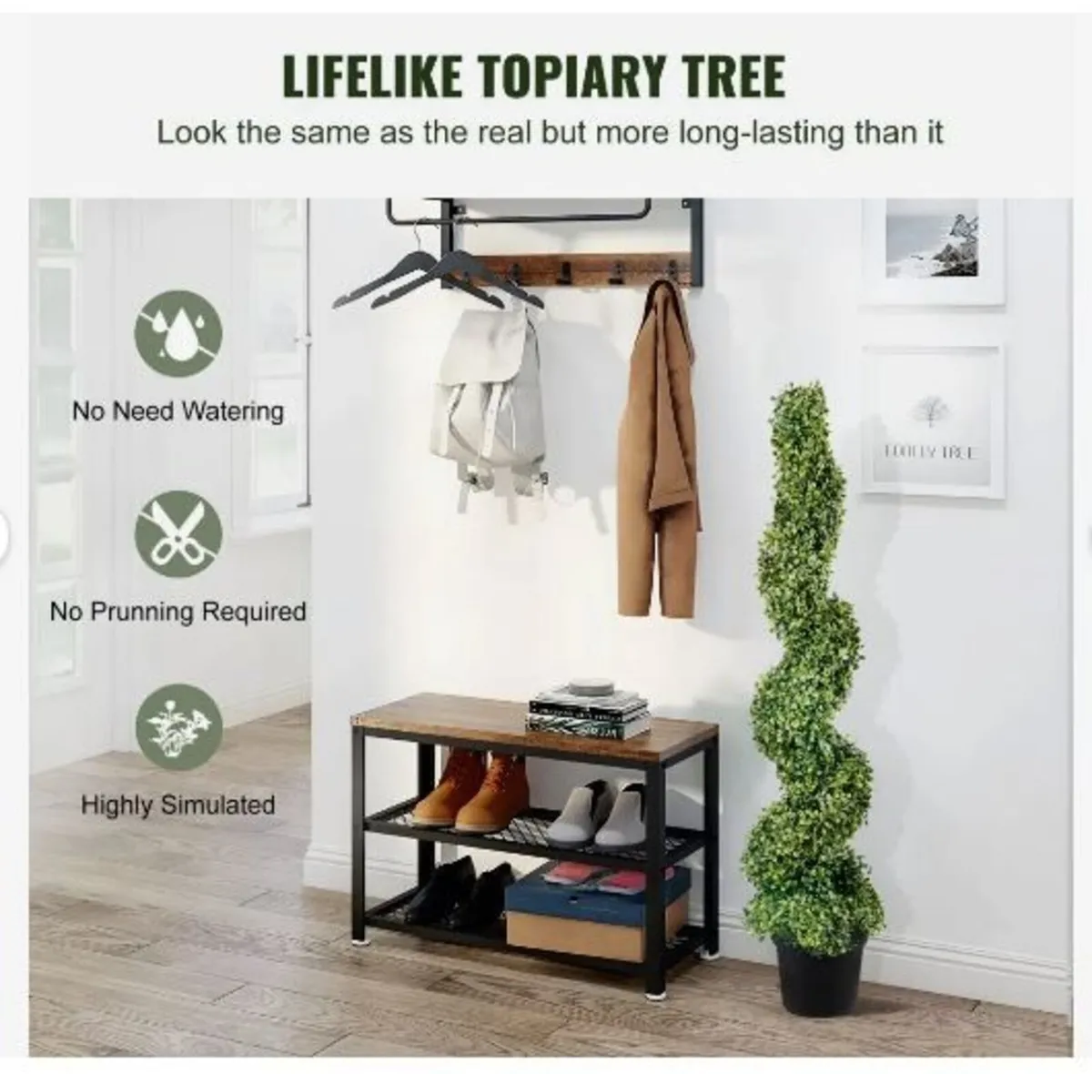 Artificial Topiaries Boxwood Trees - Image 4