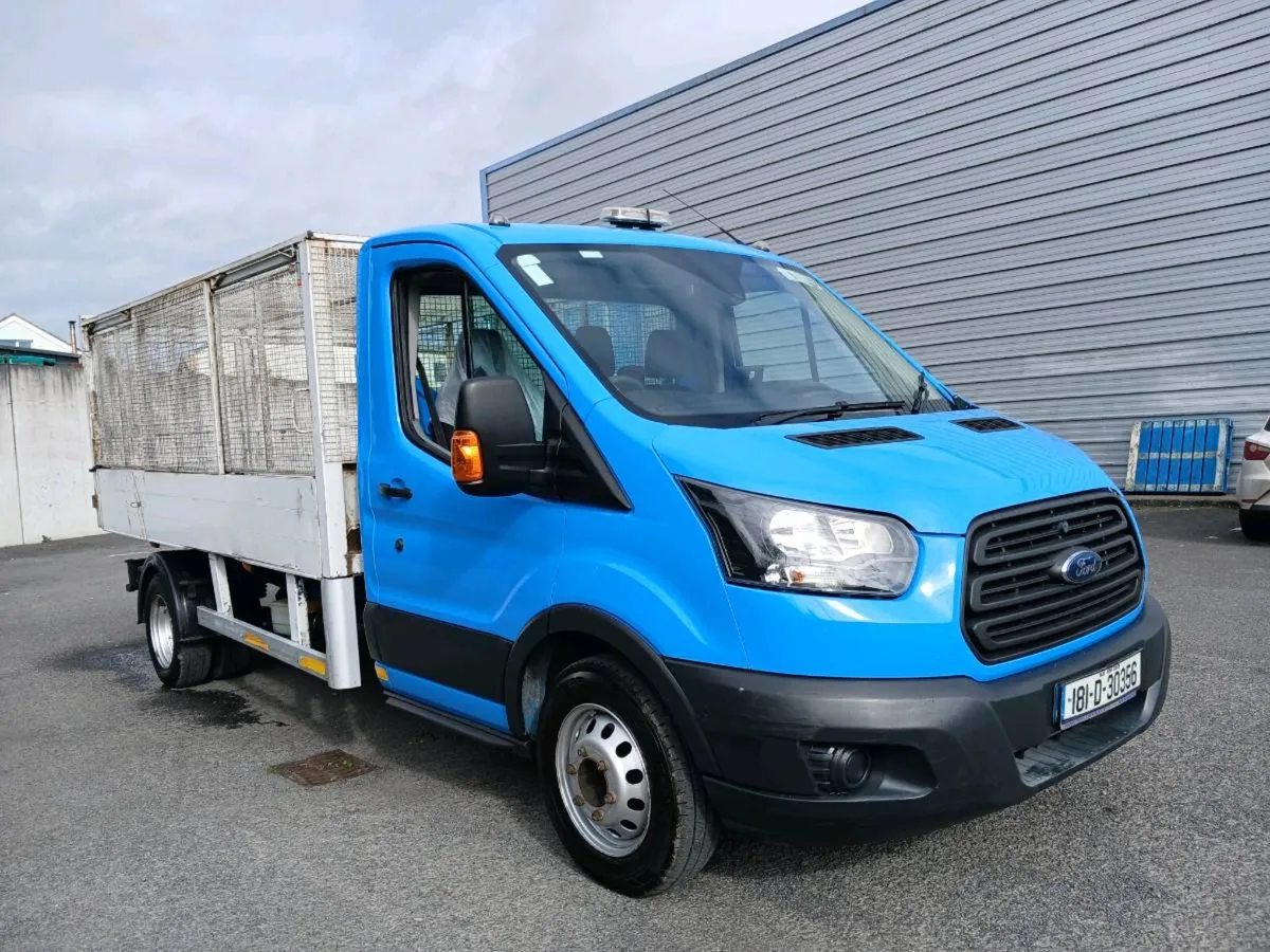 2018 Fird Transit 2.0 TDCI Tipper No Vat 1 Owner - Image 1