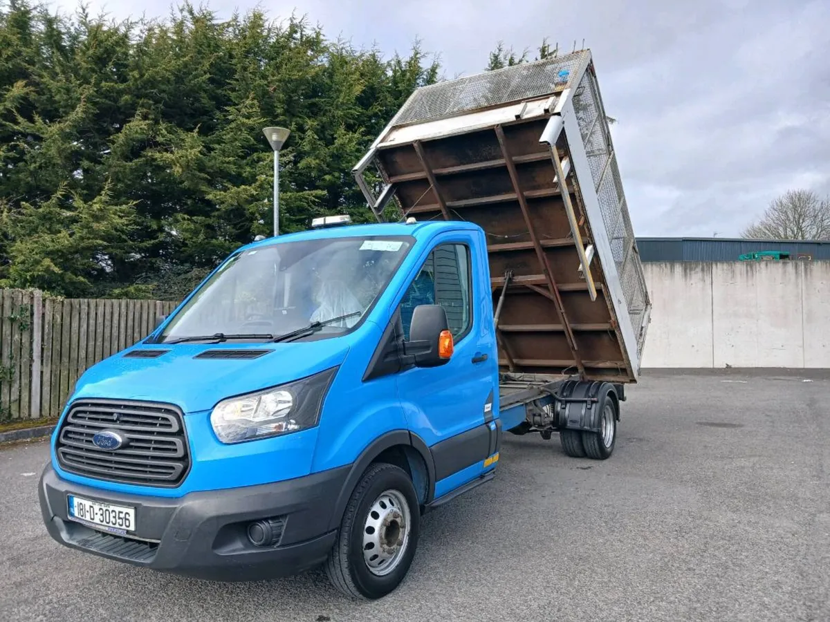 2018 Fird Transit 2.0 TDCI Tipper No Vat 1 Owner - Image 3