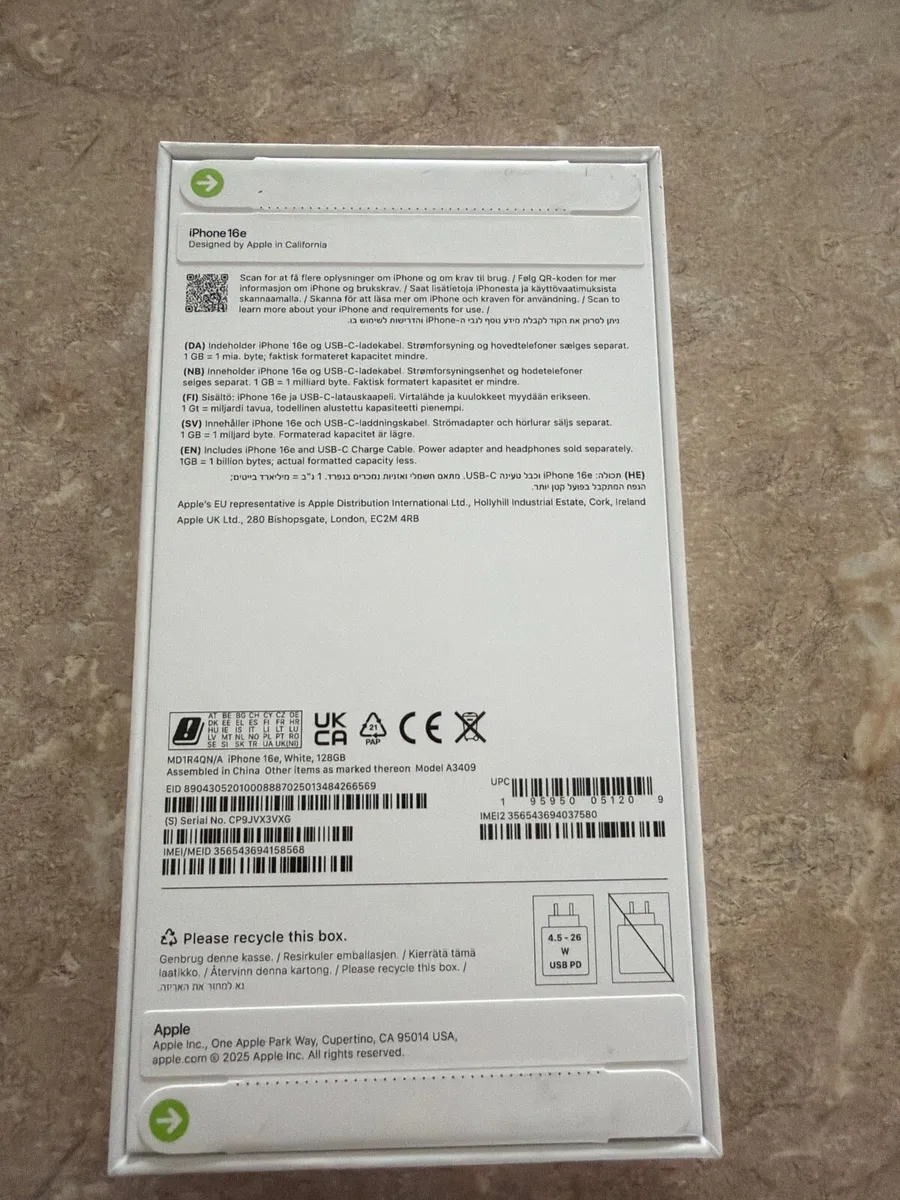 iPhone 16e brand new (unopened) - Image 3
