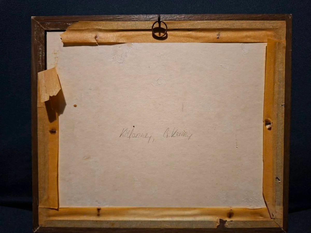 R.Moore signed Original Watercolour Painting - Image 4