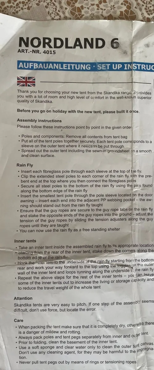 Nordland 6 Sleeper Protect tunnel tent - Image 2