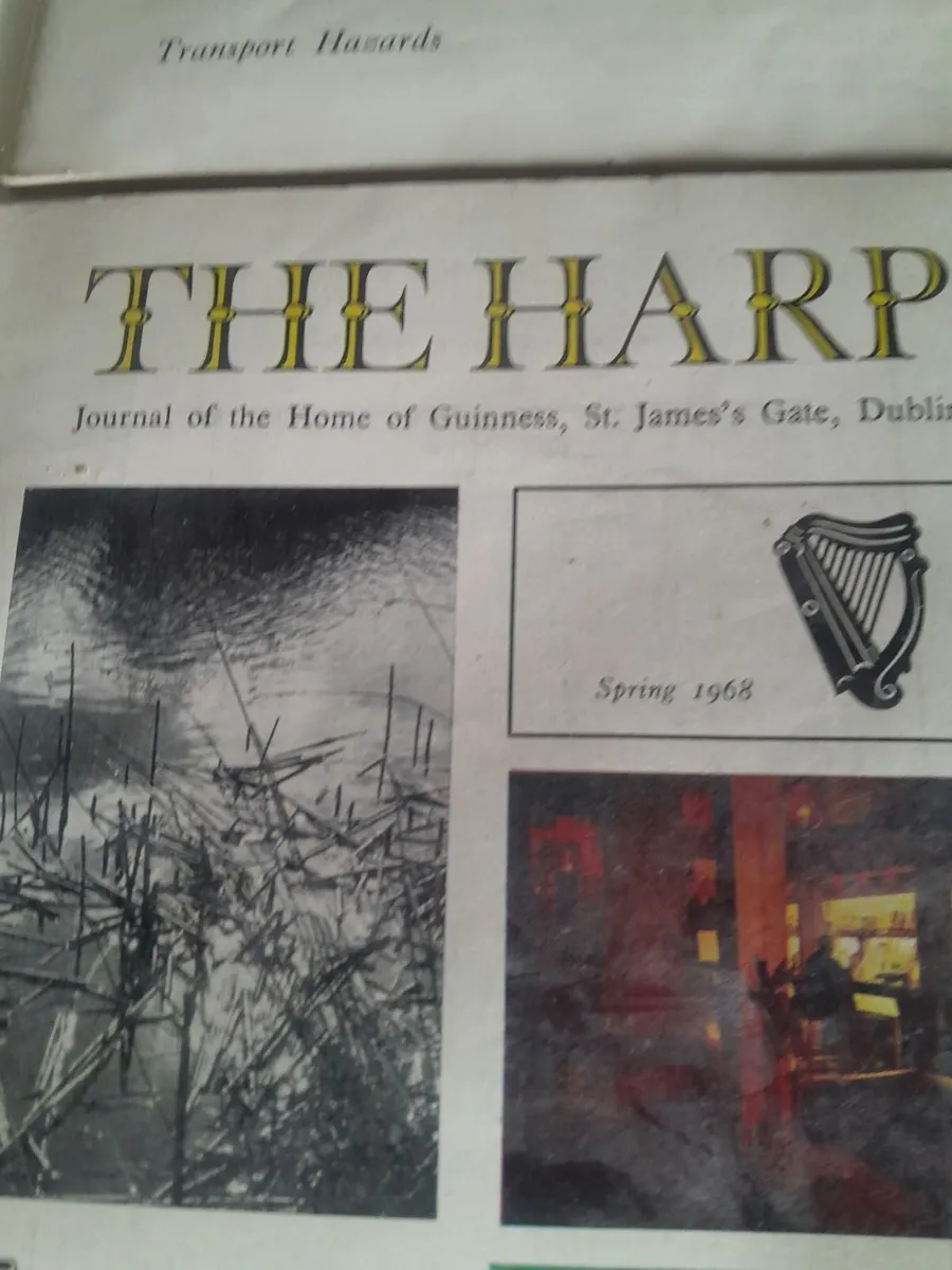 Six  guinness  harp magazines - Image 4