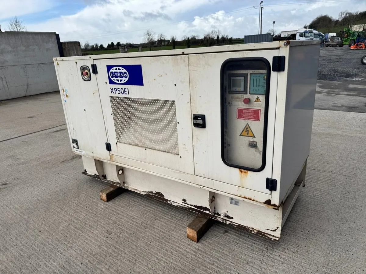 FG WILSON XP50E1 50KVA SILENT DIESEL GENERATOR - Image 4
