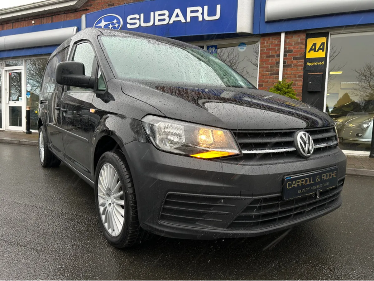 Volkswagen Caddy LWB {Maxi-6-Door} in Black + Allo - Image 2