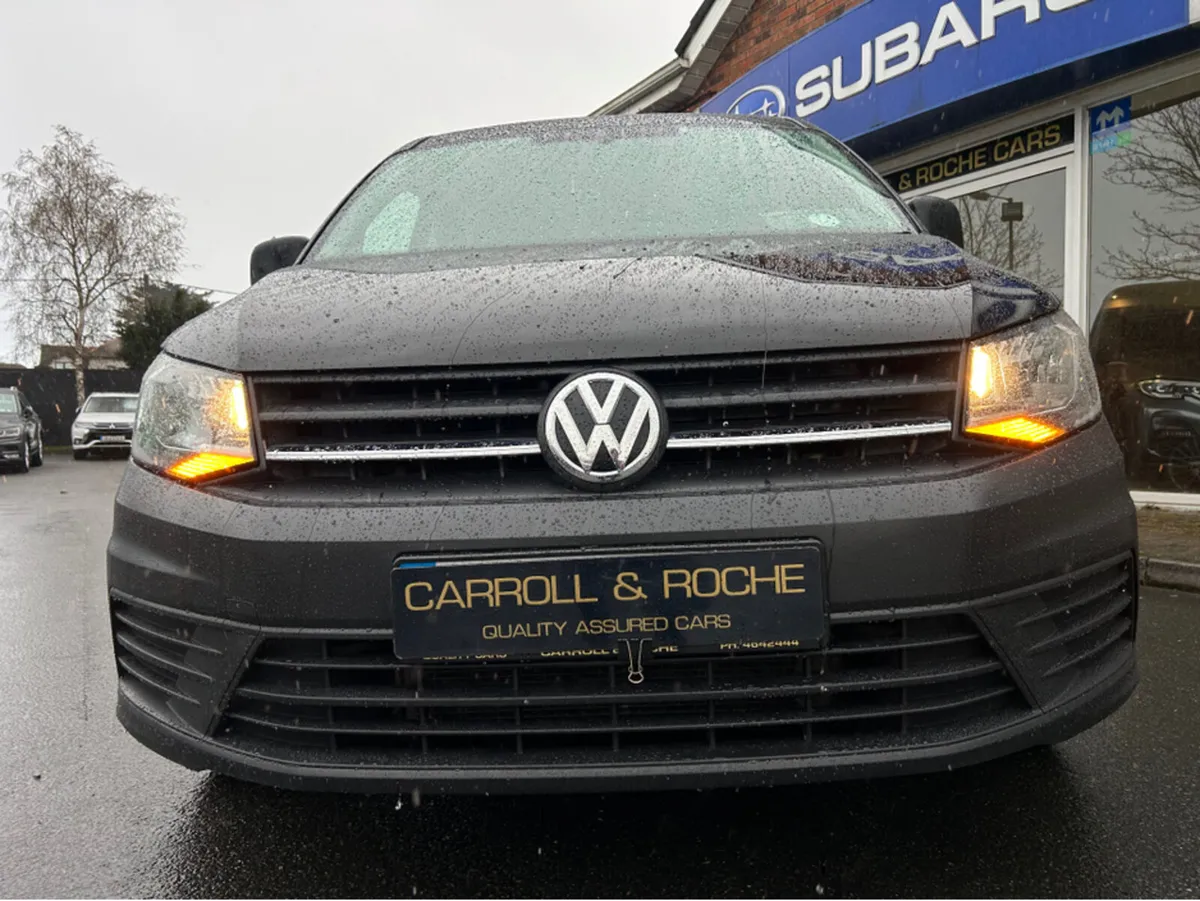 Volkswagen Caddy LWB {Maxi-6-Door} in Black + Allo - Image 3