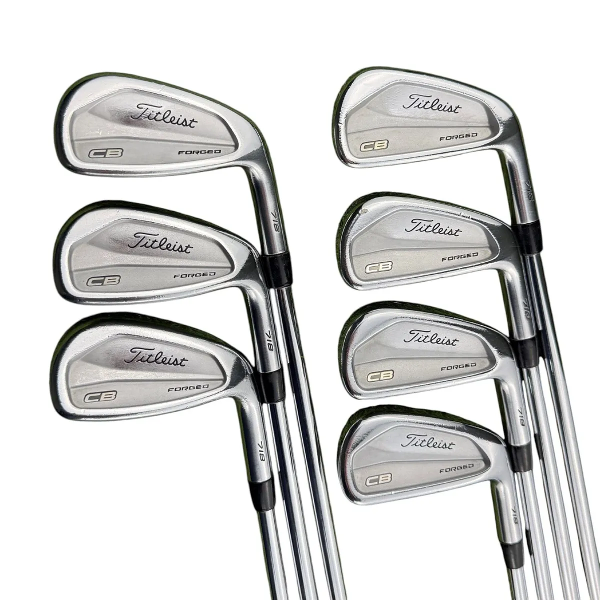 Titleist 718 CB Irons / 4-Pw /AMT White S400 Stiff - Image 2