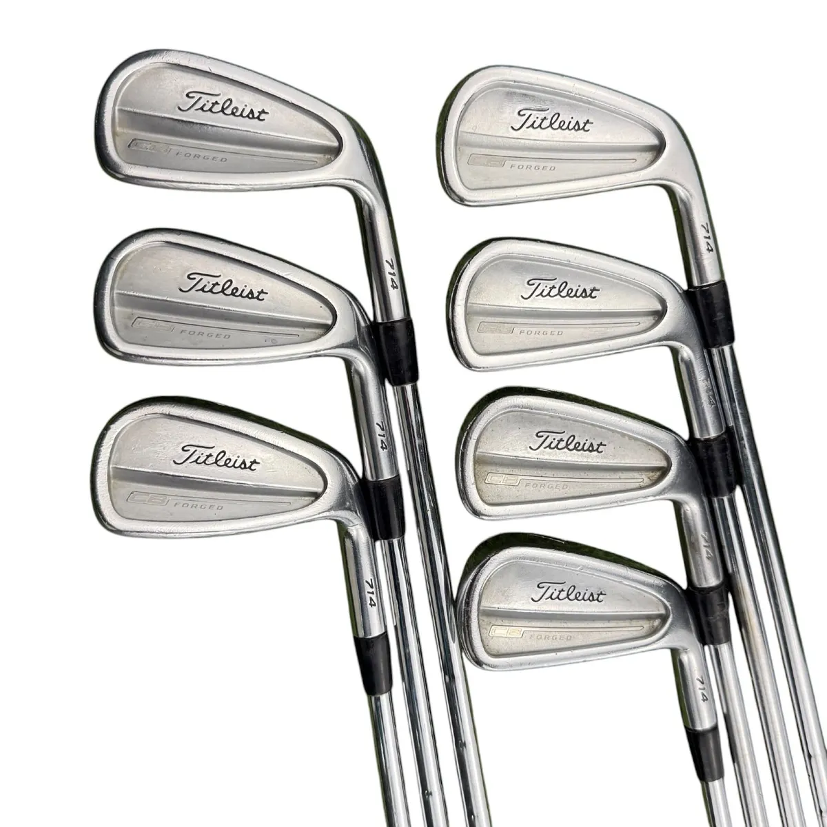 Titleist 714 CB Forged Irons / 4-Pw / Stiff - Image 2