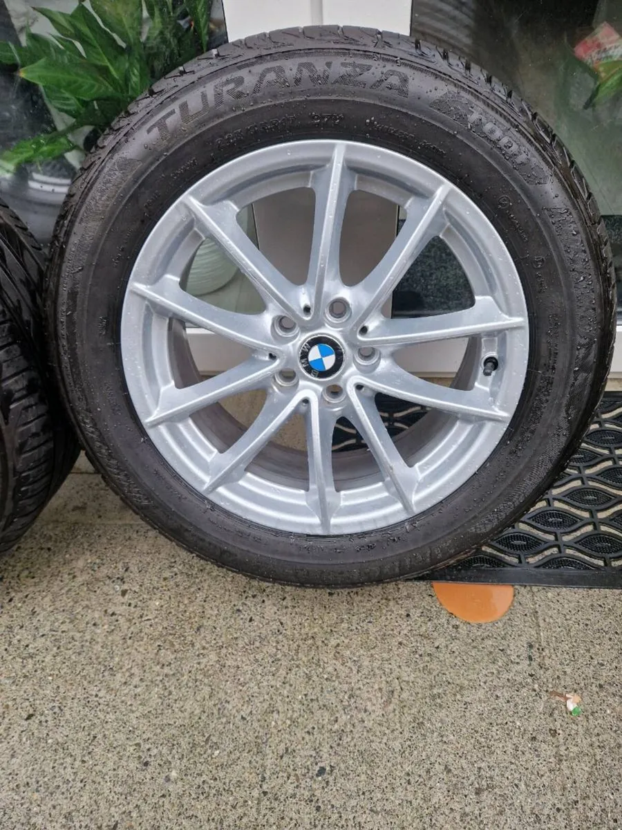 17 inch BMW ALLOYS with Tyres - Image 2