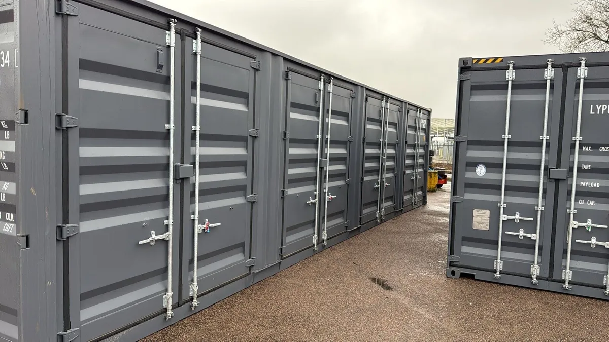 One trip 40ft multi side door container - Image 1