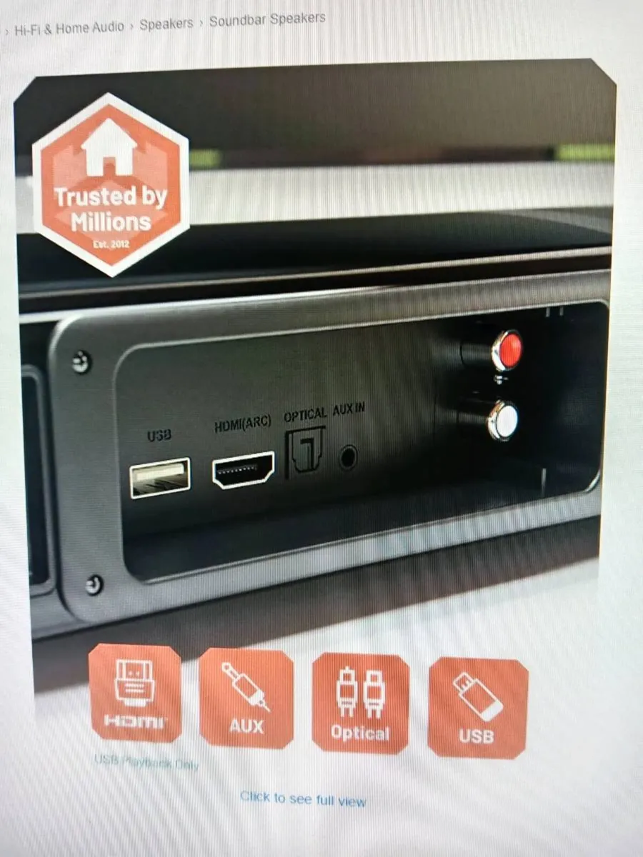 Soundbar Oakcastle SB80 120 W Immersive Sound Exp - Image 3