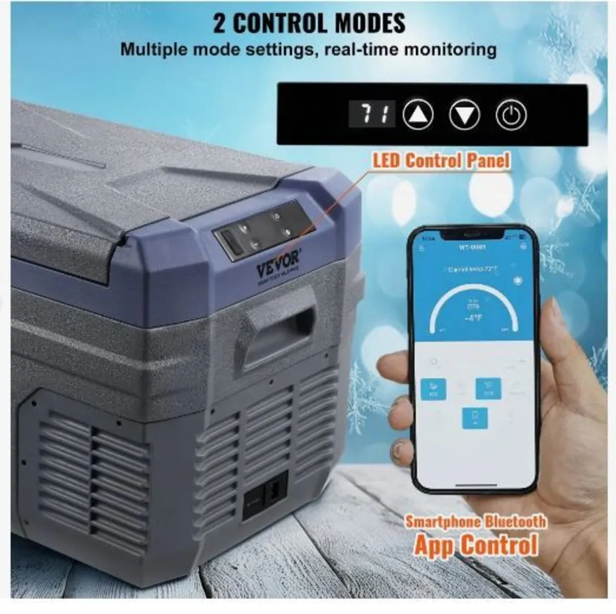 Car Refrigerator, 12 Volt Car Refrigerator Fridge - Image 2