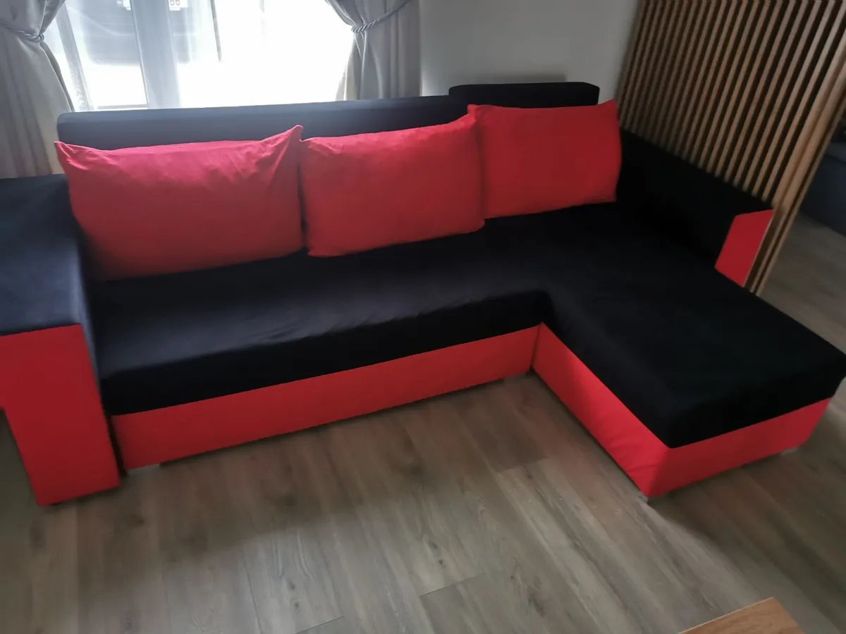 L shaped sofa, - Image 2