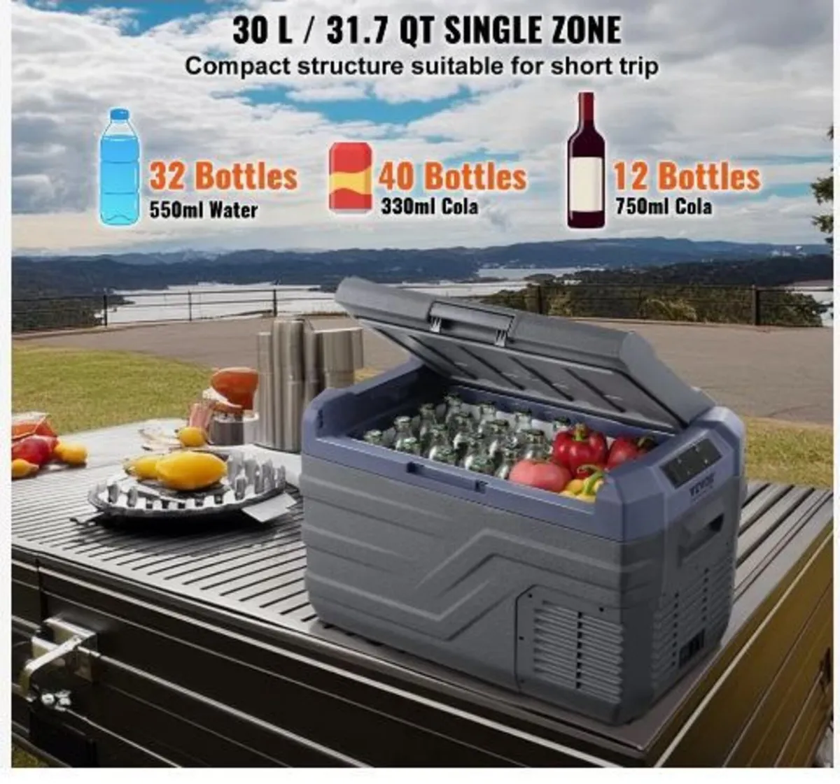 Car Refrigerator, 12 Volt Car Refrigerator Fridge - Image 4