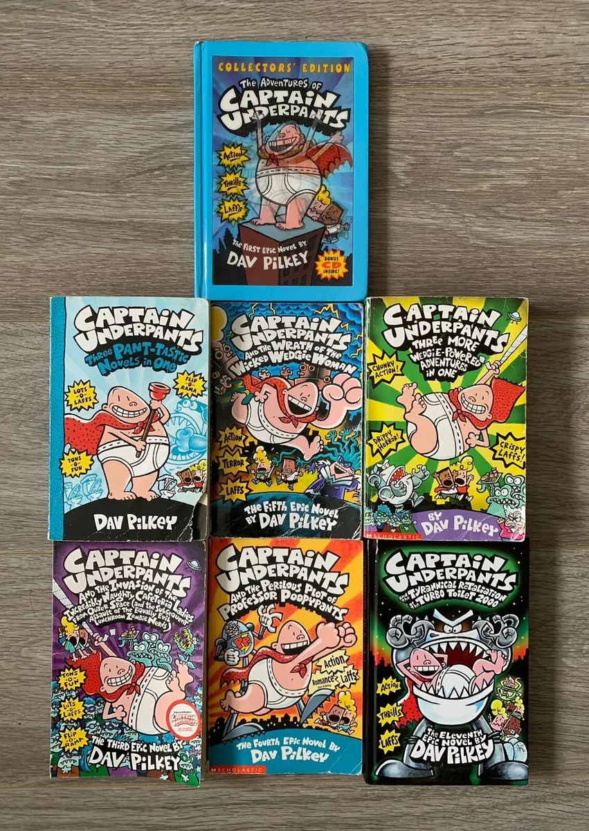Captain Underpants Books