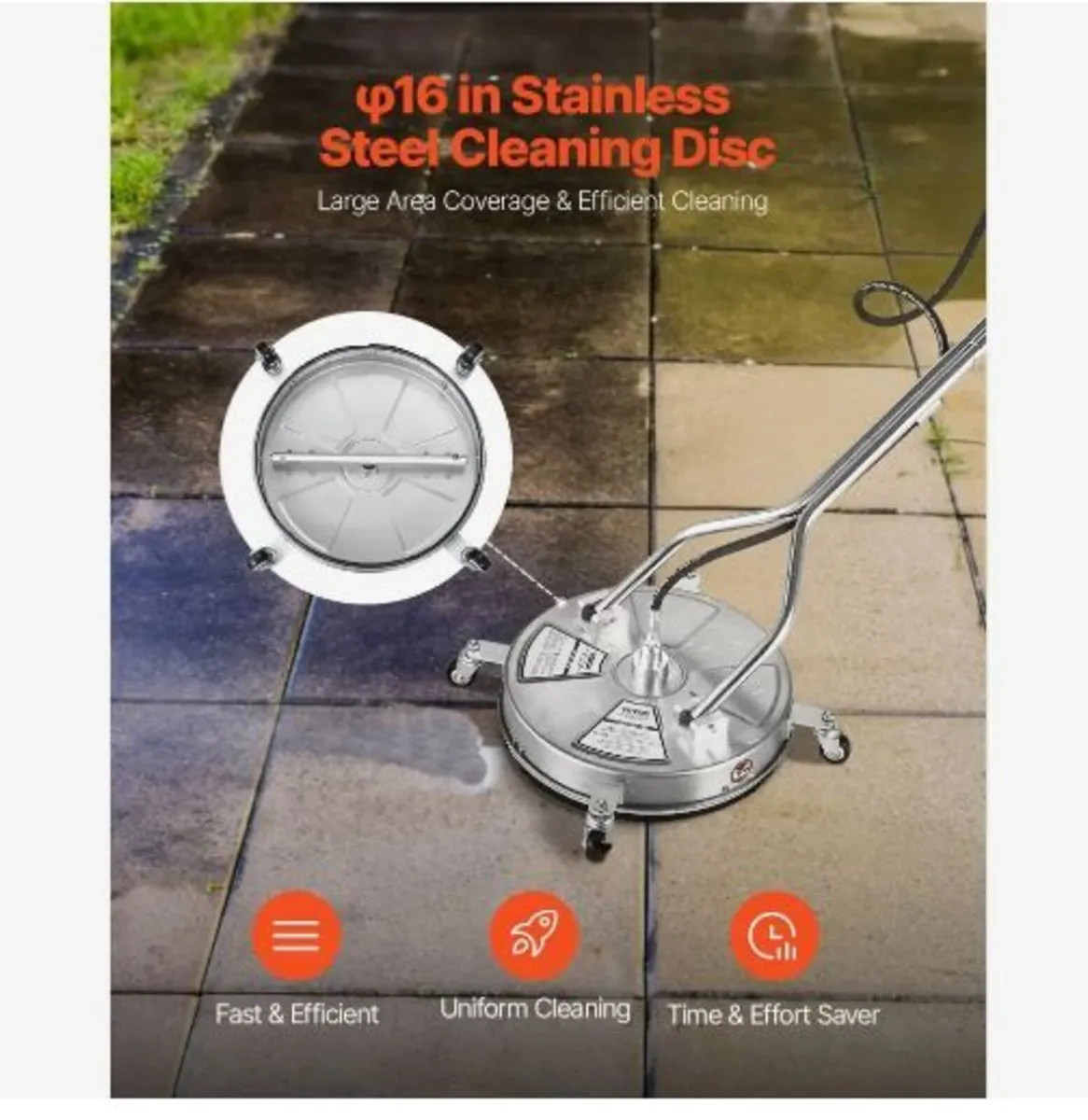 18" Pressure Washer Surface Cleaner - Image 2