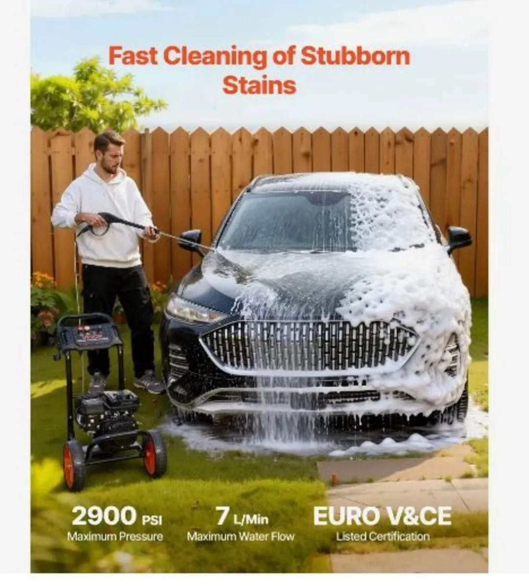 Gas Pressure Washer 2900 PSI and Max - Image 3