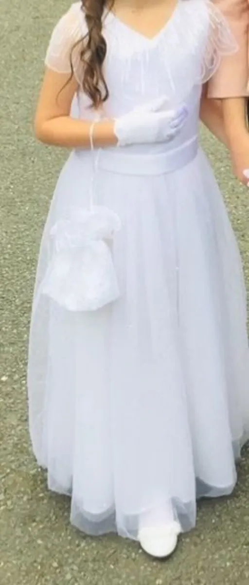 Debenhams Communion Dress: 9-11yrs (labelled 11yrs - Image 2