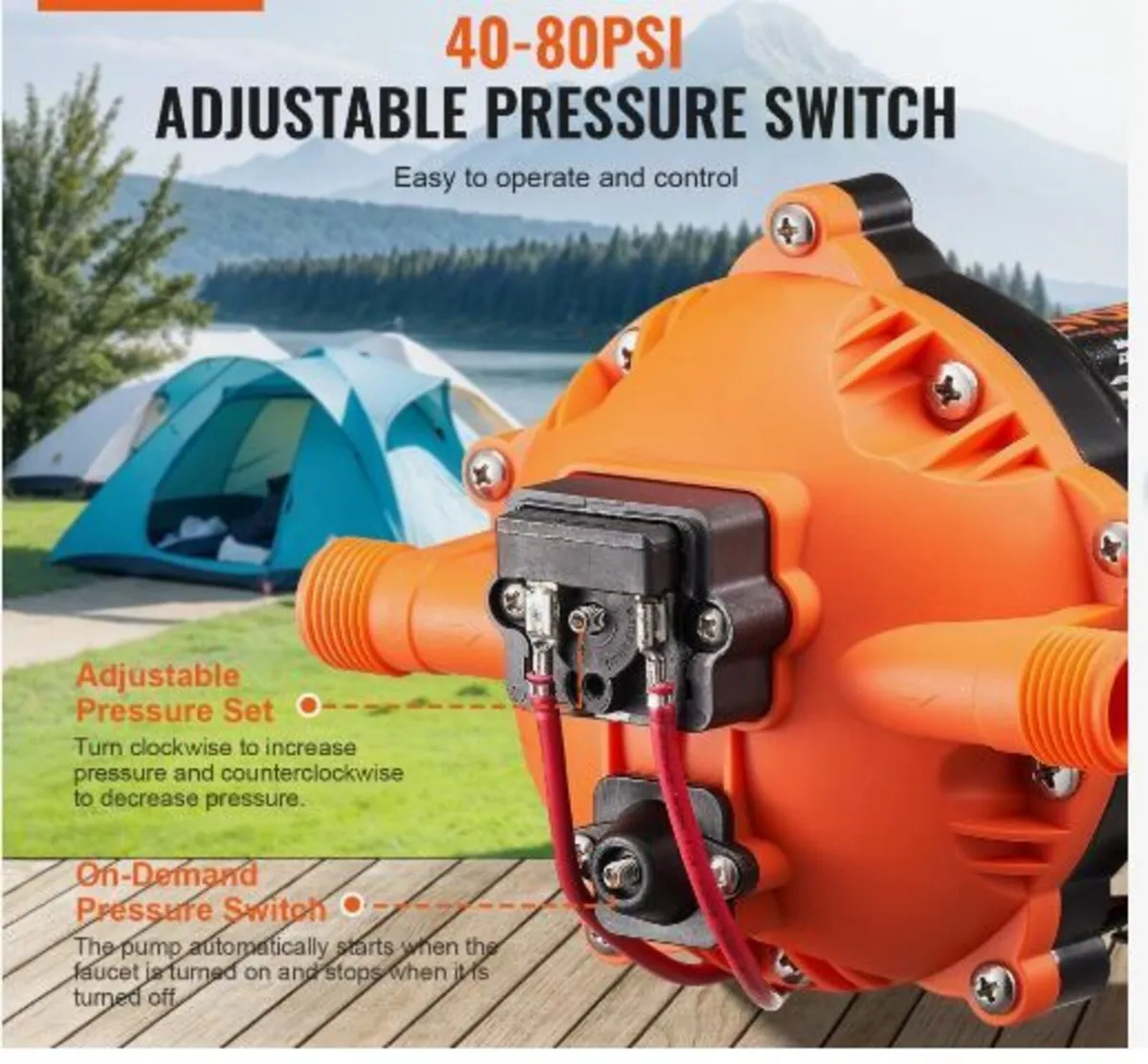 12V Diaphragm Pump - Image 1