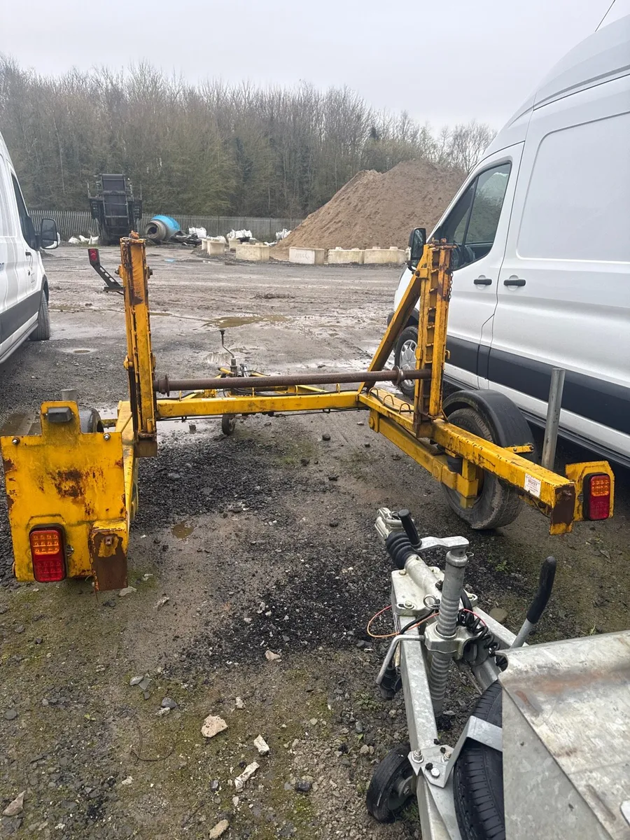 Cable drum trailer - Image 2