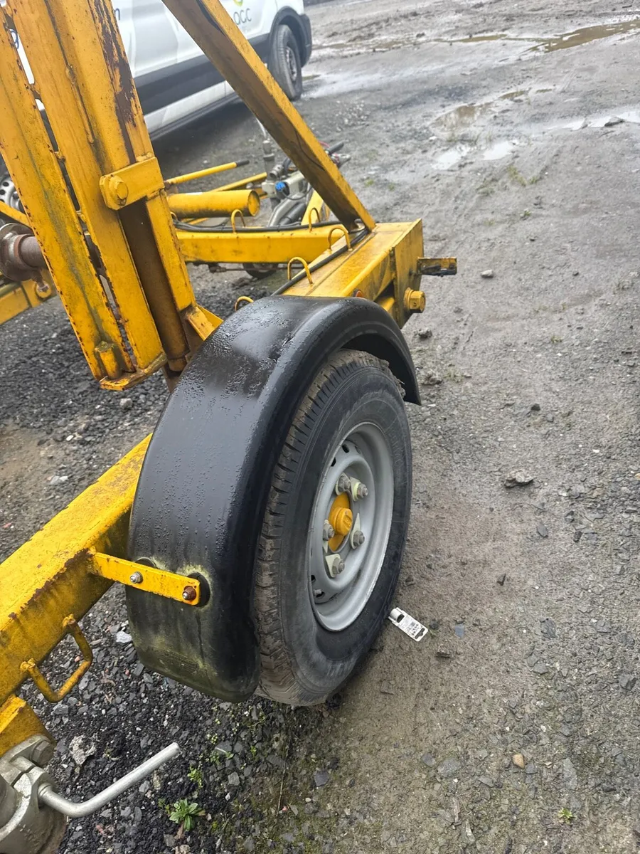 Cable drum trailer - Image 3