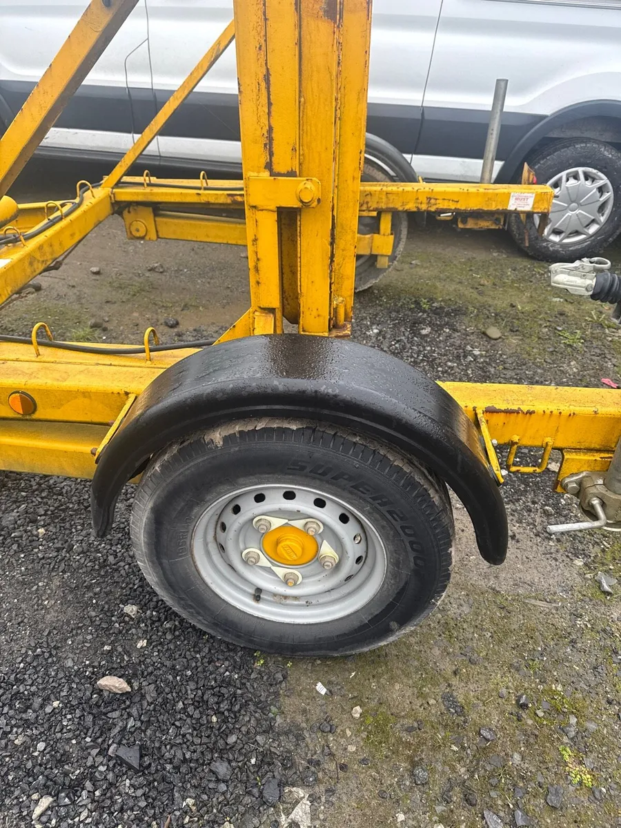 Cable drum trailer - Image 4