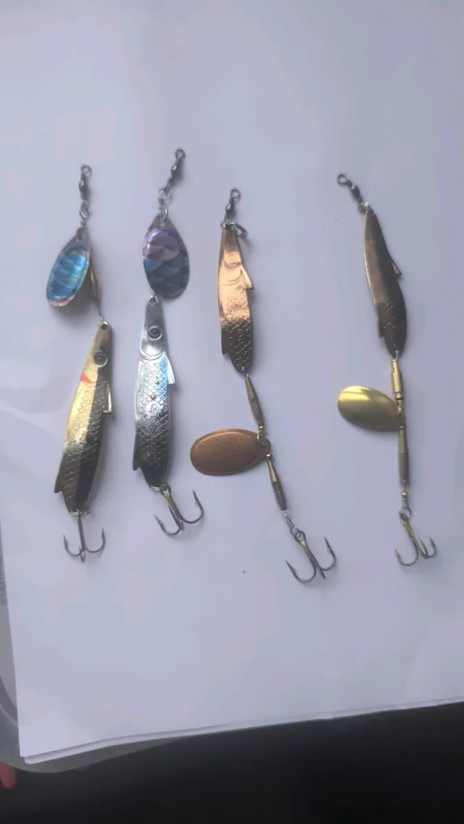 Lukki landa hybrid spinner spoon lures - Image 1