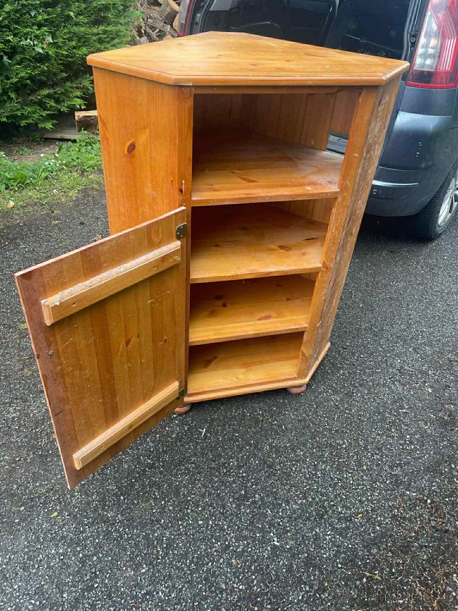 Pine corner unit - Image 2