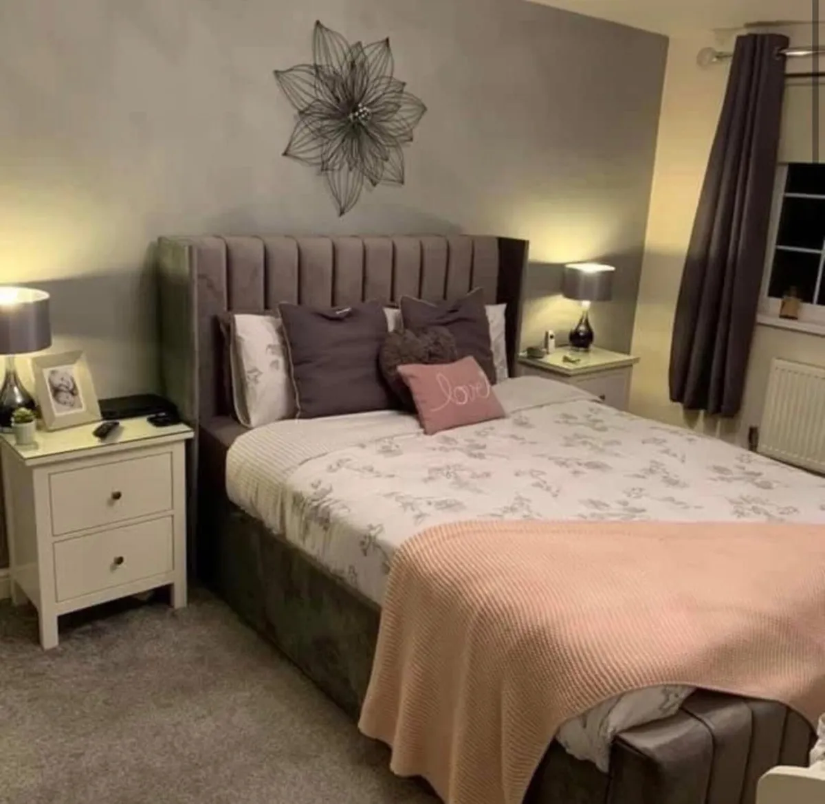 All new indianna frame bed with mattress - Image 2