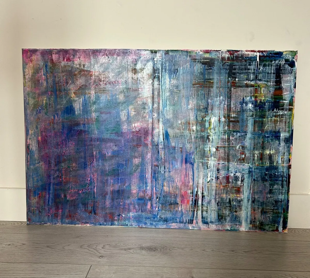 Large abstract painting - Image 1