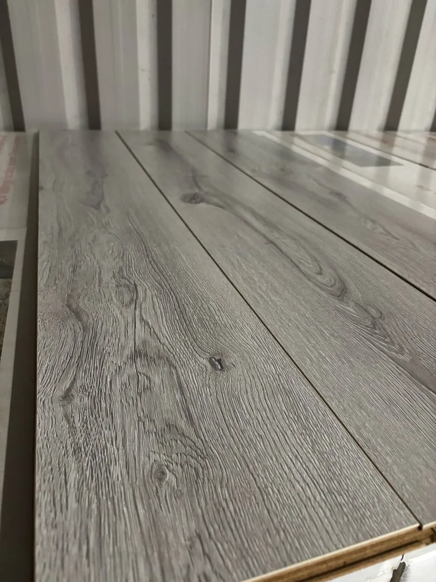 8mm Miami Grey Laminated Flooring - Image 1
