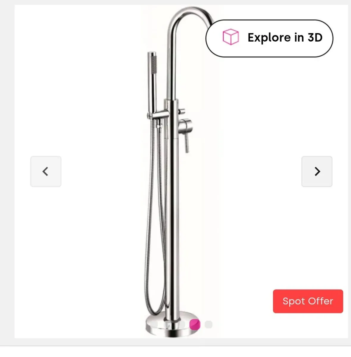 Bath and shower standing mixer - Image 2