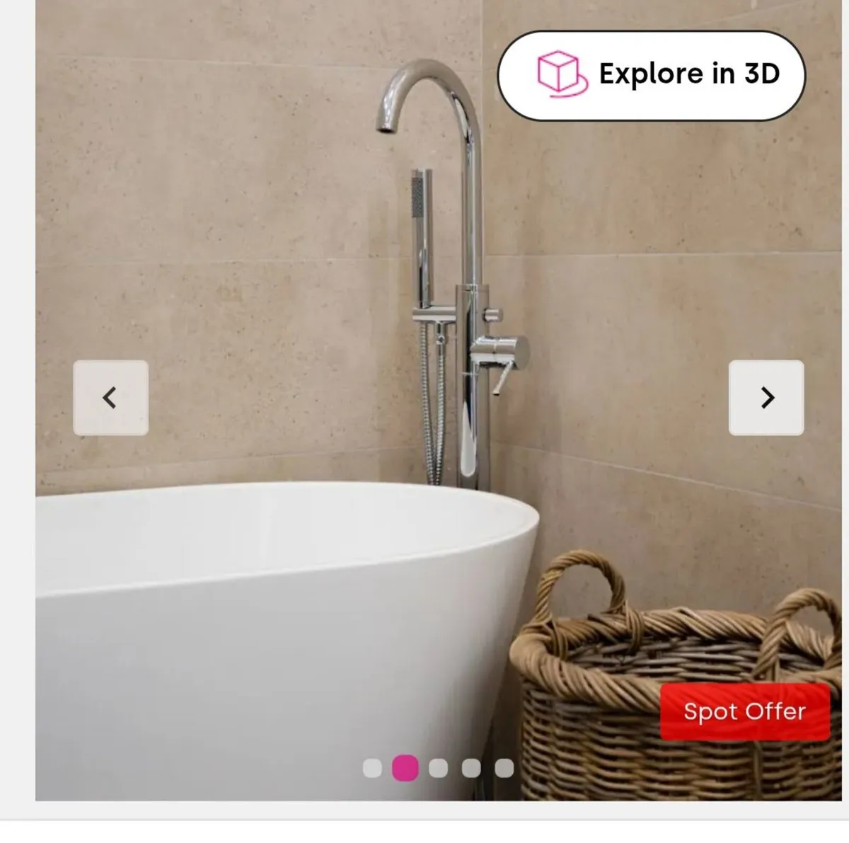 Bath and shower standing mixer - Image 3
