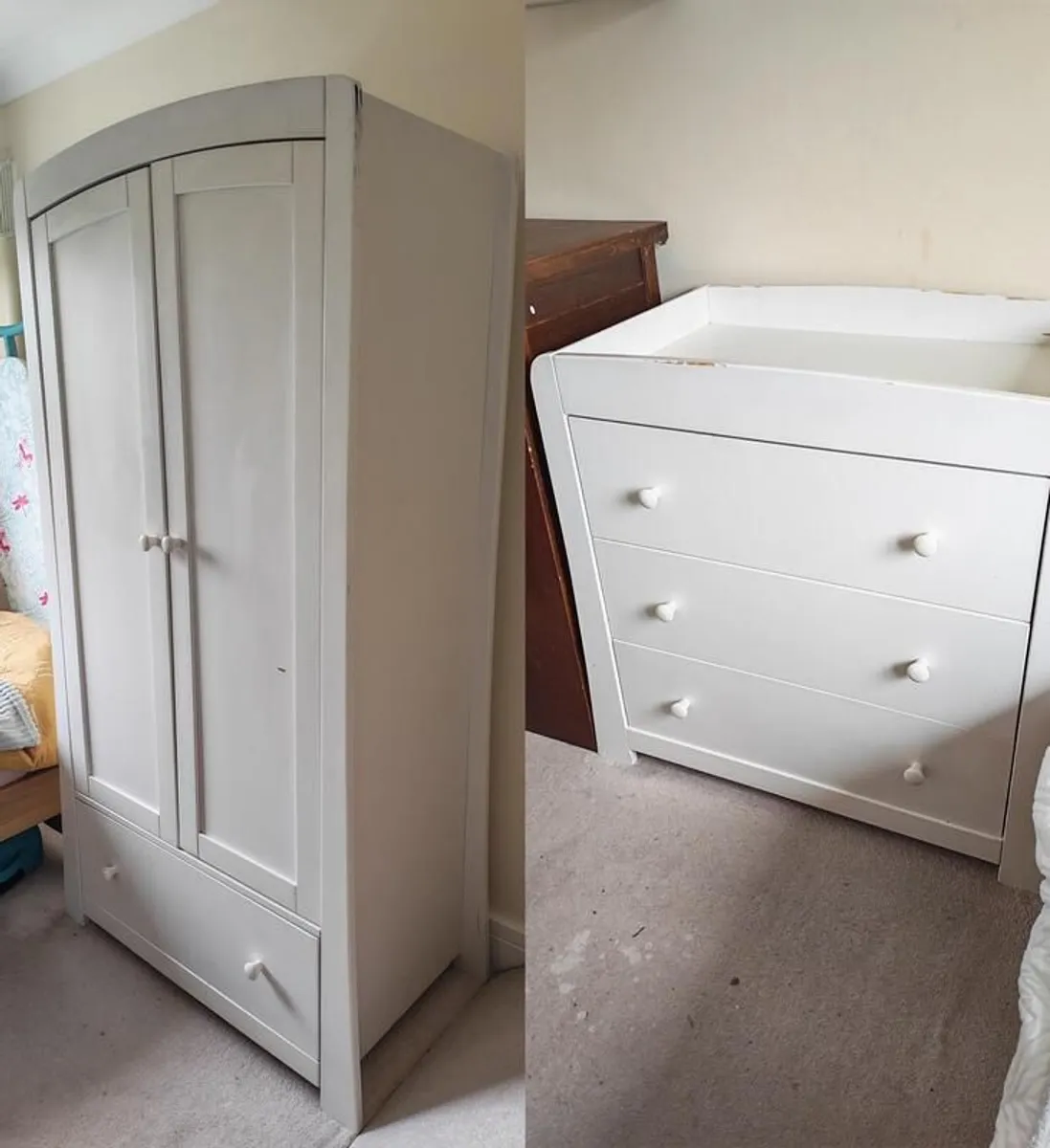 Mamas & Papas Dresser Changer & Wardrobe - Image 1