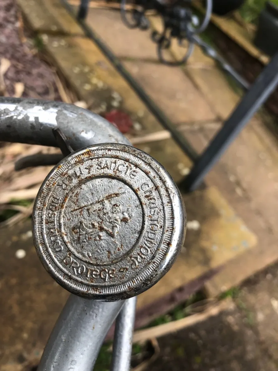 Antique Gents Raleigh high Nellie bike - Image 4