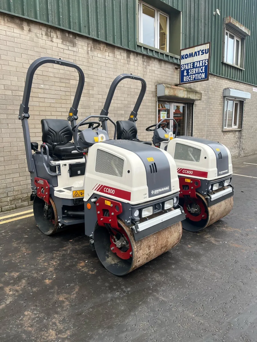 New Dynapac CC800 Plus Rollers - Image 1
