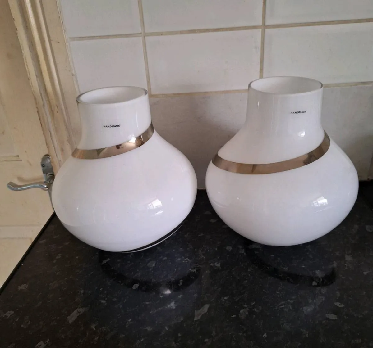 Two lovely handmade vases - Image 1