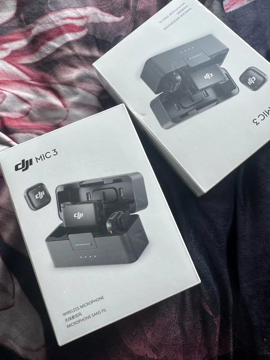 DJI Mic 3 (2 TX + 1 RX + Charging Case) - Image 1