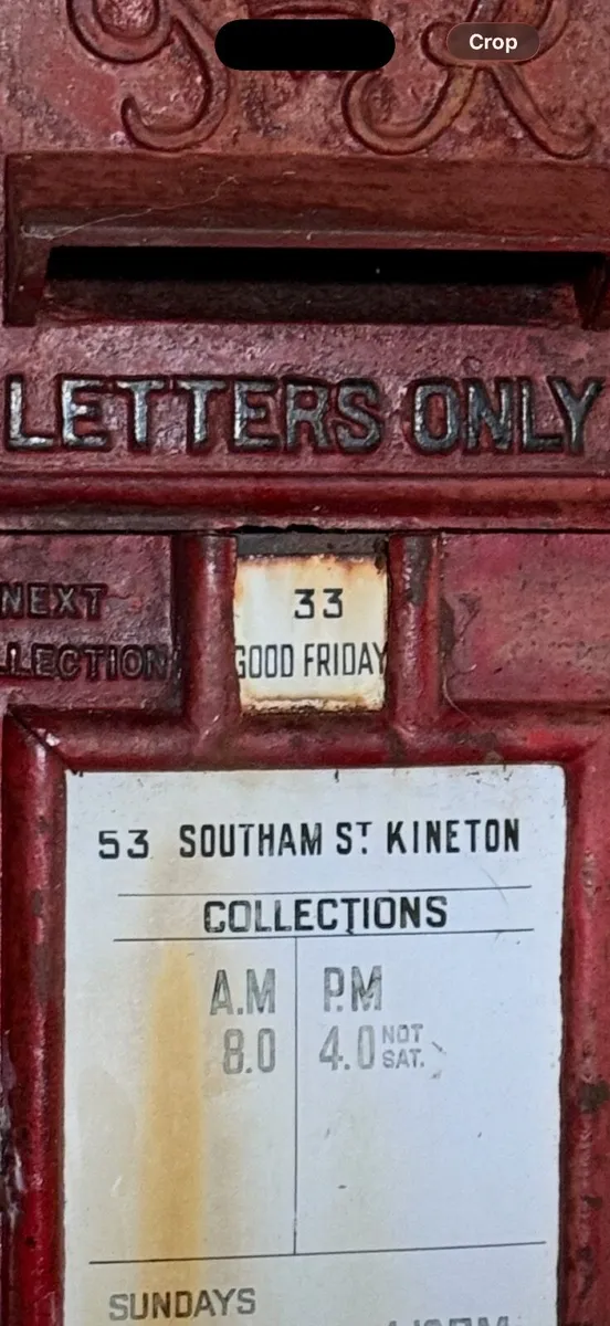 G.R. Post box Original. - Image 4