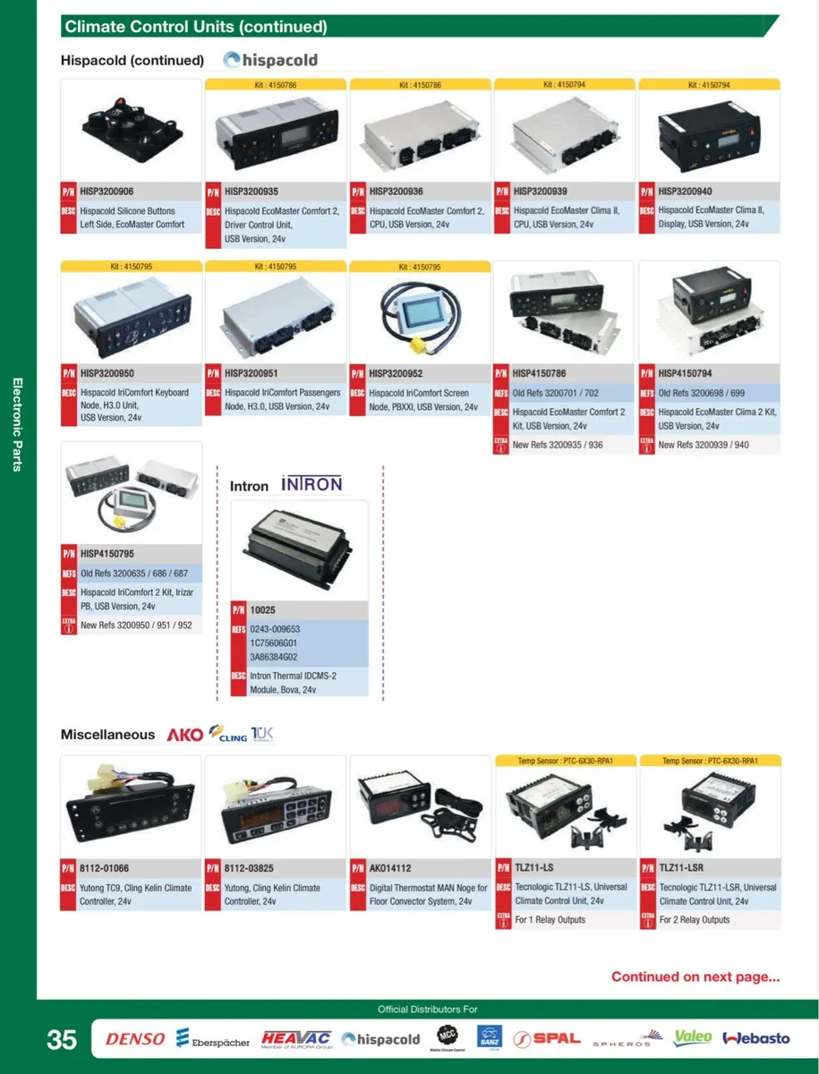 Electrical & AC Bus & Coach components - Image 4