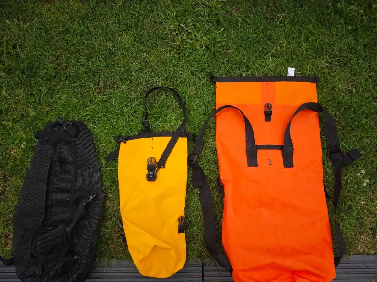 waterproof bags kayak, SUP water sports bags - Image 1
